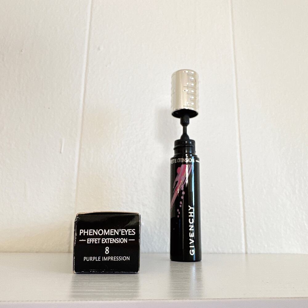 Vintage 2010 Givenchy Phenomen'Eyes Mascara 8 Purple Impression NIB Deadstock - Picture 3 of 4